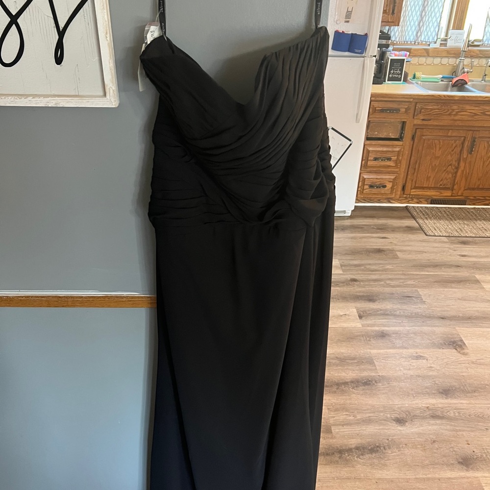 Black special occasion dress Alfred Angelo 7381 L